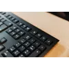 CHERRY KW 3000 Klávesnica univerzálna RF Wireless QWERTY US International čierna
