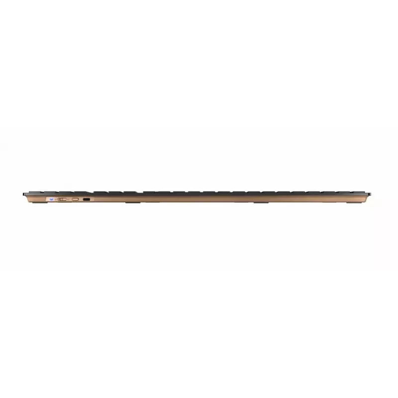 Cherry DW 9100 Slim Bezdrôtová súprava klávesnice a myši, talianske rozloženie, čierna/bronzová