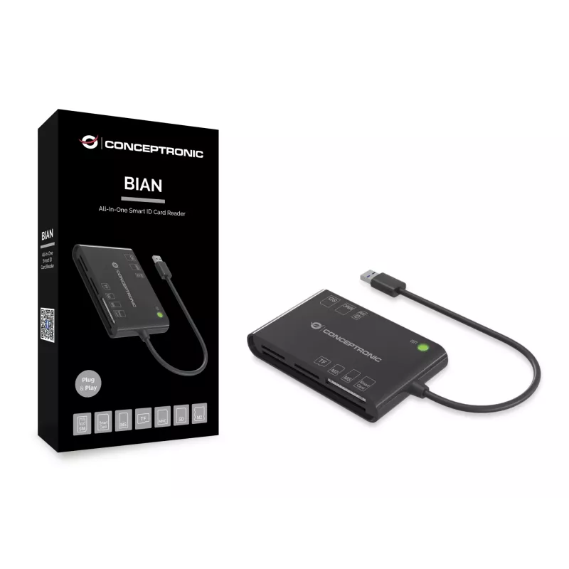 Conceptronic BIAN All-In-One Smart ID čítačka kariet