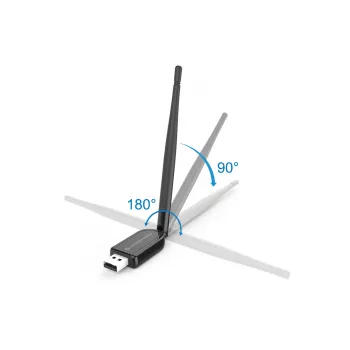 Conceptronic ABBY Long Range Bluetooth 5.1 USB adaptér s externou anténou