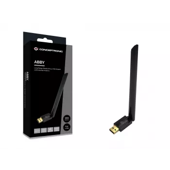 Conceptronic ABBY17B Long Range Bluetooth 5.3 USB adaptér, externá anténa