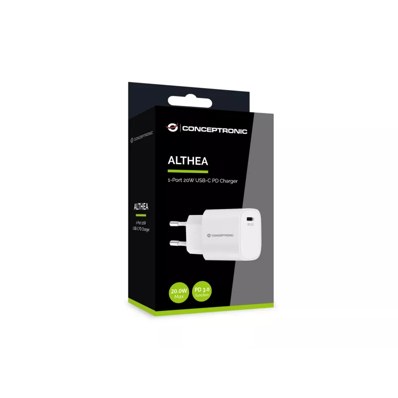 Nabíjačka Conceptronic 1-port 20W USB-C PD nabíjačka