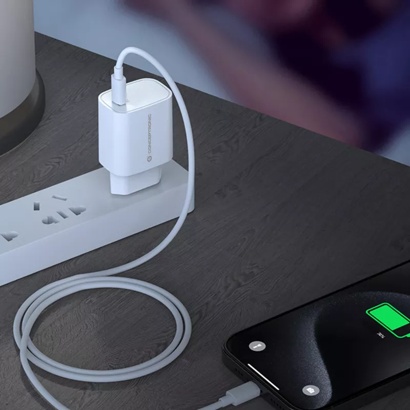 Nabíjačka Conceptronic 1-port 20W USB-C PD nabíjačka