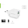 Conceptronic 2-port 20W GaN USB PD nabíjačka, USB-C x 1, USB-A x 1 ALTHEA15W