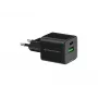 Conceptronic 2-port 20W GaN USB PD nabíjačka, USB-C x 1, USB-A x 1, QC 3.0, PPS