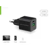 Conceptronic 2-port 20W GaN USB PD nabíjačka, USB-C x 1, USB-A x 1, QC 3.0, PPS