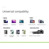 Conceptronic 2-port 20W GaN USB PD nabíjačka, USB-C x 1, USB-A x 1, QC 3.0, PPS