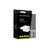 Conceptronic 2-port 33W GaN USB PD nabíjačka s 3-in-1 nabíjacím káblom, USB-C x 1, USB-A x 1, QC 3.0, PPS