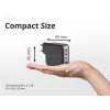 Conceptronic 4-port 100W GaN USB PD nabíjačka s USB-C nabíjacím káblom, USB-C x 3, USB-A x 1, QC 3.0, PPS