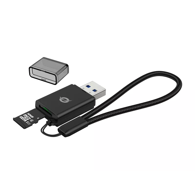 Conceptronic BIAN07B TF/MicroSD 3.0 čítačka kariet, UHS-I, USB 3.0, 5Gbps