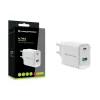 Conceptronic ALTHEA20W45 2-port 45W GaN USB PD nabíjačka, USB-C x 1, USB-A x 1, QC 3.0, PPS, PD 3.0