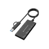 7-in-1 čítačka kariet CONCEPTRONIC BIAN10B — USB 3.2 Gen 1 Type-A/Type-C, CF/MMC/MS/SD/MicroSD/xD, čierna