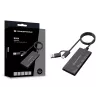 7-in-1 čítačka kariet CONCEPTRONIC BIAN10B — USB 3.2 Gen 1 Type-A/Type-C, CF/MMC/MS/SD/MicroSD/xD, čierna
