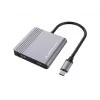 Conceptronic DONN13G dokovacia stanica/portový replikátor pre notebook káblová USB 3.2 Gen 1 (3.1 Gen 1) Type-C sivá