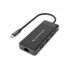 Conceptronic DONN14G dokovacia stanica/portový replikátor pre notebook káblová USB 3.2 Gen 1 (3.1 Gen 1) Type-C sivá
