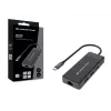 Conceptronic DONN14G dokovacia stanica/portový replikátor pre notebook káblová USB 3.2 Gen 1 (3.1 Gen 1) Type-C sivá