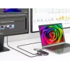 Conceptronic DONN14G dokovacia stanica/portový replikátor pre notebook káblová USB 3.2 Gen 1 (3.1 Gen 1) Type-C sivá