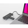 Conceptronic DONN14G dokovacia stanica/portový replikátor pre notebook káblová USB 3.2 Gen 1 (3.1 Gen 1) Type-C sivá