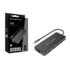 Conceptronic DONN15G dokovacia stanica/portový replikátor pre notebook káblová USB 3.2 Gen 1 (3.1 Gen 1) Type-C sivá