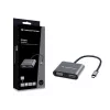 Conceptronic DONN16G káblová USB 3.2 Gen 1 Type-C sivá 100W 4K Ultra HD