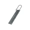 Conceptronic DONN17G dokovacia stanica/portový replikátor pre notebook káblová USB 3.2 Gen 1 (3.1 Gen 1) Type-C sivá
