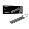 Conceptronic DONN17G dokovacia stanica/portový replikátor pre notebook káblová USB 3.2 Gen 1 (3.1 Gen 1) Type-C sivá