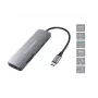 Conceptronic DONN11G 6-in-1 USB 3.2 Gen 1 dokovacia stanica, HDMI, 100W USB PD, USB 3.0, USB 2.0, SD, TF/MicroSD