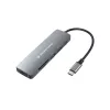 Conceptronic DONN11G 6-in-1 USB 3.2 Gen 1 dokovacia stanica, HDMI, 100W USB PD, USB 3.0, USB 2.0, SD, TF/MicroSD