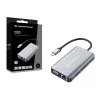 Conceptronic DONN21G dokovacia stanica/portový replikátor pre notebook káblová USB 3.2 Gen 1 (3.1 Gen 1) Type-C sivá