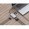 Conceptronic DONN21G dokovacia stanica/portový replikátor pre notebook káblová USB 3.2 Gen 1 (3.1 Gen 1) Type-C sivá