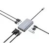 Conceptronic DONN21G dokovacia stanica/portový replikátor pre notebook káblová USB 3.2 Gen 1 (3.1 Gen 1) Type-C sivá