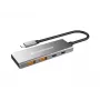 Conceptronic HUBBIES15G rozbočovač USB 3.2 Gen 2 (3.1 Gen 2) Type-C 10000 Mbit/s sivý