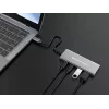 Conceptronic HUBBIES15G rozbočovač USB 3.2 Gen 2 (3.1 Gen 2) Type-C 10000 Mbit/s sivý