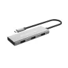 Conceptronic HUBBIES17G rozbočovač USB 3.2 Gen 2 (3.1 Gen 2) Type-C 10000 Mbit/s sivý