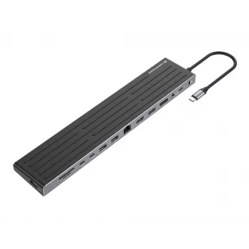 Dokovacia stanica Conceptronic DONN32B 14-in-1 USB 3.2 Gen 1 HDMI DP
