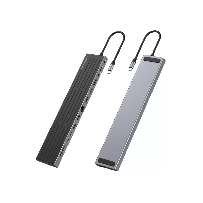 Dokovacia stanica Conceptronic DONN32B 14-in-1 USB 3.2 Gen 1 HDMI DP
