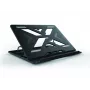Conceptronic ERGO chladiaci stojan pre notebook stojan na notebook čierny 39,6 cm (15,6 palcov)