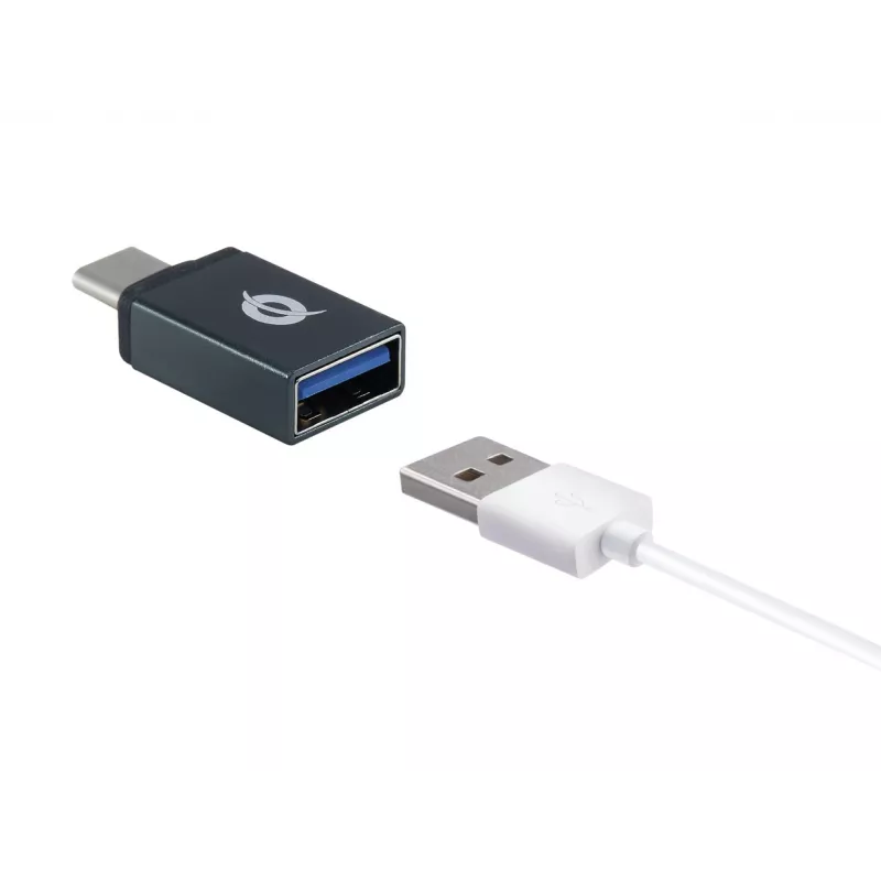 USB hub Conceptronic HUBBIES 4-portový USB 3.0 hub s USB-C OTG adaptérom