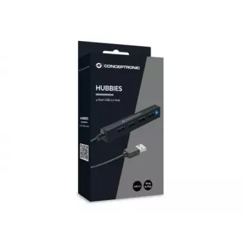 USB hub Conceptronic HUBBIES 4-portový USB 2.0 hub