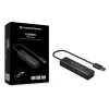 Conceptronic 4-portový USB 3.0 hliníkový hub s adaptérom USB-C na USB-A
