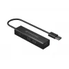 Conceptronic 4-portový USB 3.0 hliníkový hub s adaptérom USB-C na USB-A