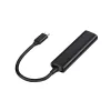 Conceptronic HUBBIES 4-portový USB 3.0 hub, 2 USB-C a 2 USB-A porty, hliníkové puzdro, USB-C konektor samec