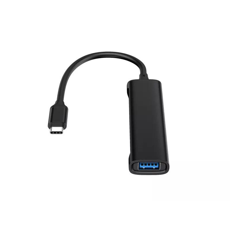Conceptronic HUBBIES 4-portový USB 3.0 hub, 2 USB-C a 2 USB-A porty, hliníkové puzdro, USB-C konektor samec