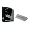 Conceptronic HUBBIES18G 10-in-1 60W USB 3.0 kombinácia hub a nabíjačka, 2-in-1 kábel USB-C-USB-A, USB 3.2 Gen 1