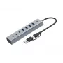 Conceptronic HUBBIES20G 7-portový USB 3.0 hub, 5 Gbit/s, USB-C x 3, USB-A x 4