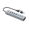 Conceptronic HUBBIES20G 7-portový USB 3.0 hub, 5 Gbit/s, USB-C x 3, USB-A x 4
