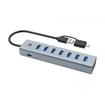 Conceptronic HUBBIES21G 7-portový USB 3.0 hub, 5 Gbit/s, USB-A x 7