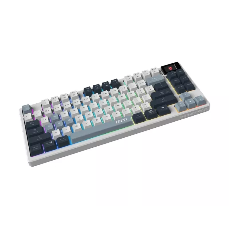 MSI Forge GK600 TKL Wireless Sky Herná klávesnica, rozloženie DE (QWERTZ)