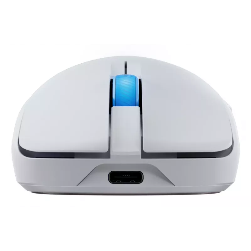 Herná myš ASUS ROG Harpe II Ace, pre pravákov, optická 42 000 DPI, RF Wireless + Bluetooth + USB Type-A, 5 tlačidiel, biela