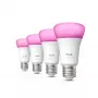 Smart žiarovka Philips A60 E27, Bluetooth/Zigbee, 6 W, 810 lm, biela, balenie 4 ks